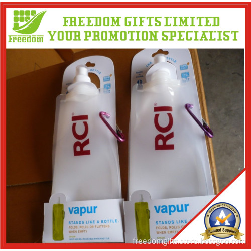 Promotion Portable Foldable Water Bottle with Paper Card (FB005)